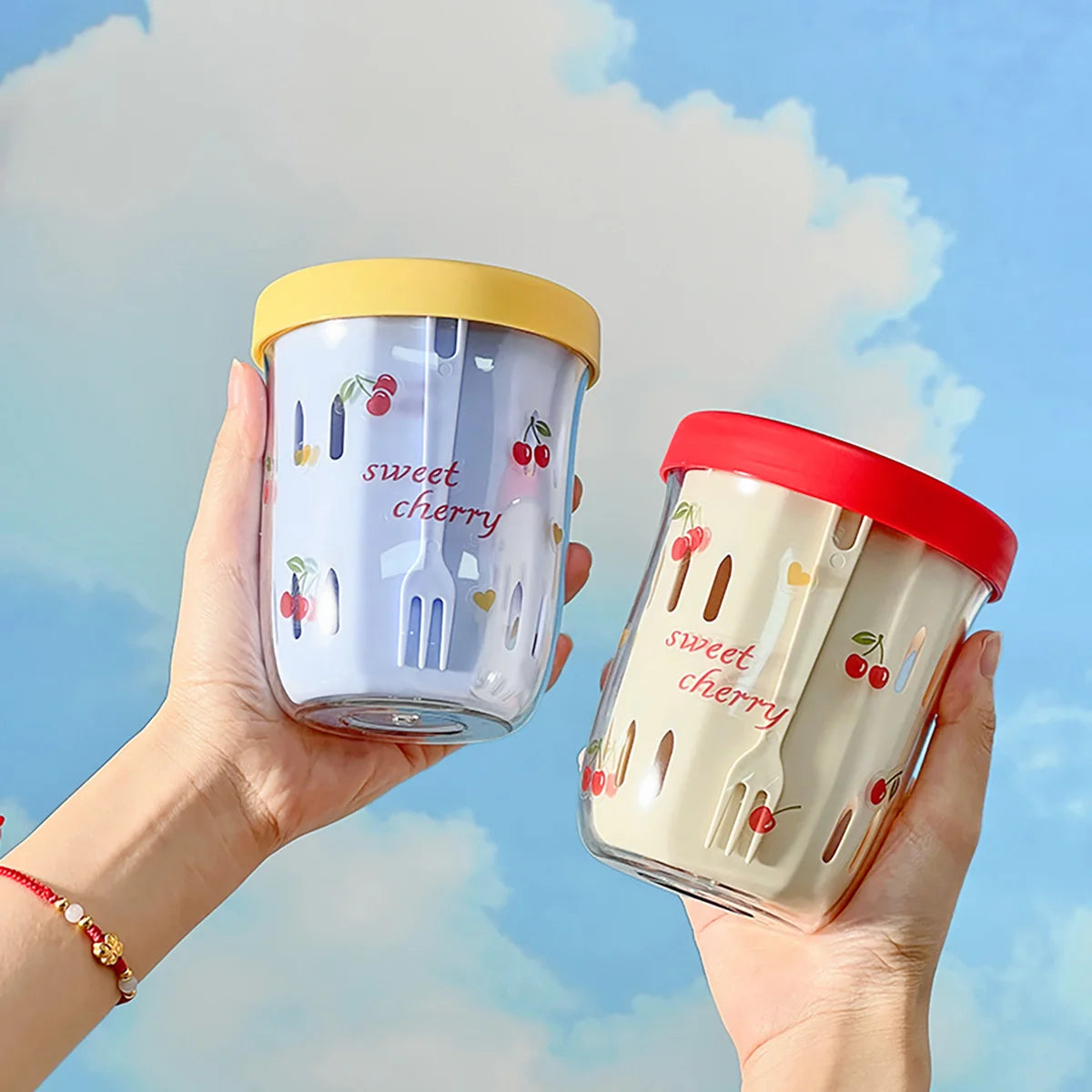 Double Wall Salad Cup